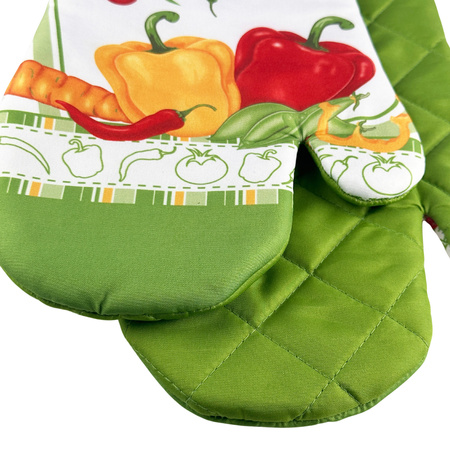 Kitchen gloves with a magnet VEGE kpl 2 szt., F5212