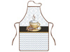 Kitchen apron CAPPUCCINO II 50x76, F21A752-B