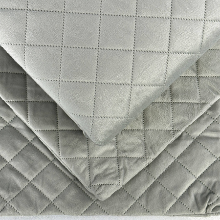 Bedspread AMARANTE 180x220+2/40x40, 010 / GREY