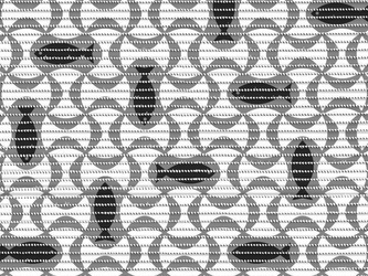 Foamed non-slip bath mat 65 AQUAFLEX 6048-2