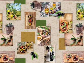 Tablecloth in rolls Mirella 64/A