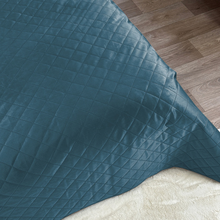 Bedspread AMARANTE 220x240+2/40x40, 010 / DARK TURQUOISE