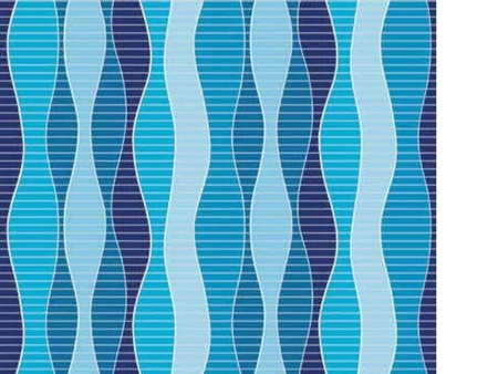 Foamed non-slip bath mat 65 AQUANOVA  506A