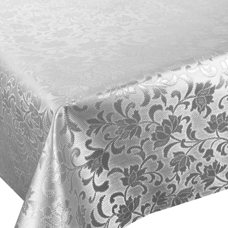 Tablecloth 140 FANTASTIK 514-53 SILVER