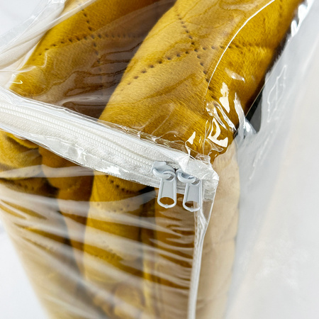 Bedspread AMARANTE 180x220+2/40x40, 010 / MUSTARD