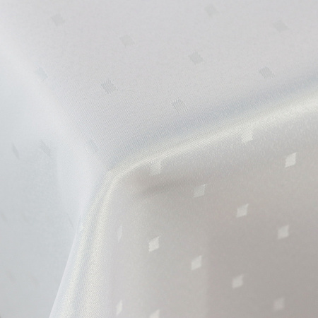 Tablecloths with stain-resistant coating XV White