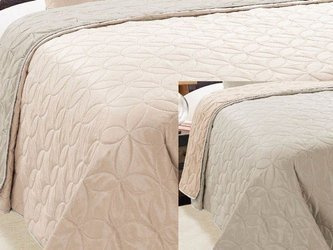Bedspread VIGO II 220x240, 006/PINK-LIGHT SILVER