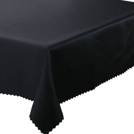Tablecloths with stain-resistant coating  114 GN Black