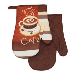Kitchen gloves with a magnet COFFEE II kpl 2 szt., 0218FS40