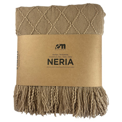 Blanket NERIA 130x170CM TAUPE LIGHT