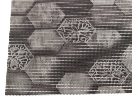 Foamed non-slip bath mat 65 AQUAMAT 4059-3