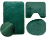 Bath mat  LOMBOK KPL 3 SZT. ZIELONY
