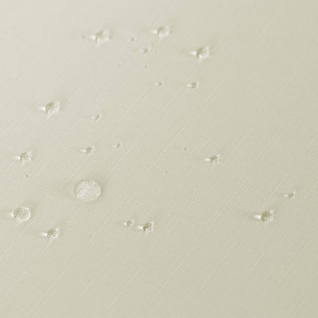 Tablecloths with stain-resistant coating ecrue rain