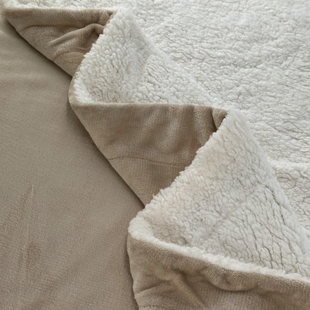 Blanket SHERPA 150X200 BEIGE