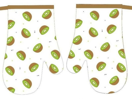 Kitchen gloves with a magnet FRUITS kpl 2 szt., 0318FS09