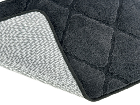 Bath mat MUNA KPL. 3 SZT. GREY DARK