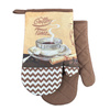 Kitchen gloves with a magnet Coffee II F23S733