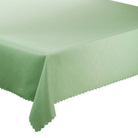 Tablecloths with stain-resistant coating  Olive