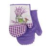 Kitchen gloves with a magnet LAVENDER II kpl 2 szt., 0318FS25