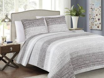 Bedspread TAVIRA 220x240+2/40x40, BJ-035 GREY BRAIN, 011