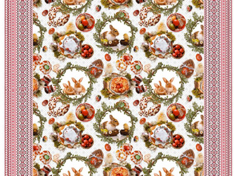 Tablecloth in rolls Florista WL 01611-01