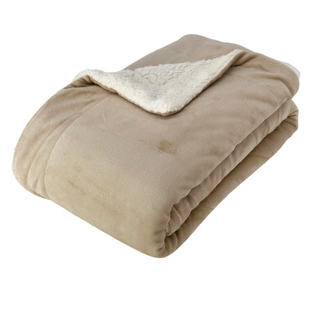 Blanket SHERPA 150X200 BEIGE