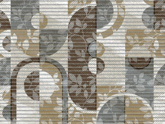 Foamed non-slip bath mat 65 AQUAMAT 4093-2