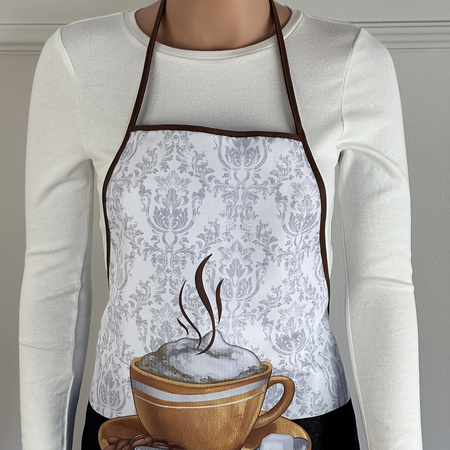 Kitchen apron CAPPUCCINO II 50x76, F21A752-B