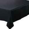 Tablecloths with stain-resistant coating 114 GN Black