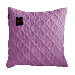 Cushion cover PARLA 3D 40x40, SY-7654 VIOLET