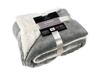 Blanket SHERPA 150X200 LIGHT GREY