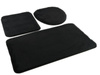 Bath mat  LOMBOK KPL 3 SZT. BLACK