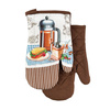 Kitchen gloves with a magnet Coffee II F22A1110-B