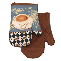 Kitchen gloves with a magnet COFFEE II kpl 2 szt., 0418FS38