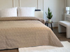 Bedspread PARLA 3D 80x220, SY-7653 BEIGE