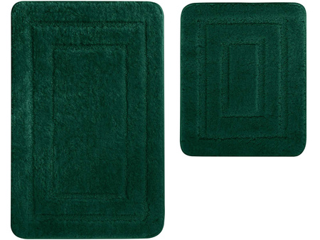 Bath mat ALOR KPL 2 SZT. DARK GREEN