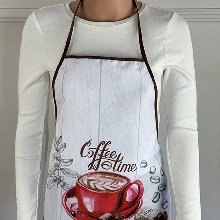 Kitchen apron CAPPUCCINO II 50x76, F22A1111