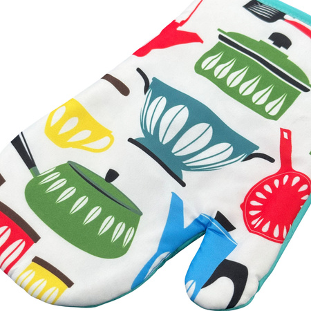 Kitchen gloves with a magnet KITCHEN kpl 2 szt., F22S738