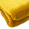 Blanket LUNA 150x200 MUSTARD , microfiber flannel 240 gsm