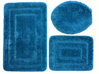 Bath mat  ALOR KPL 3 SZT. BLUE