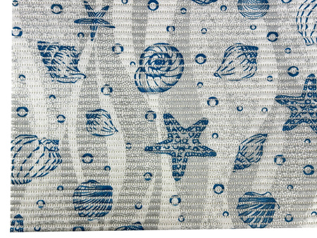 Foamed non-slip bath mat 65 AQUAFLEX 6032-4