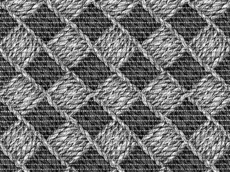 Foamed non-slip bath mat 65 AQUAMAT 4086-3