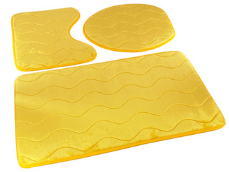 Bath mat SUMBA kpl 3 szt., LZ(23) HONEY 24