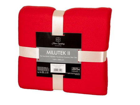 Blanket MILUTEK II 130x170 RED