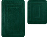Bath mat ALOR KPL 2 SZT. DARK GREEN