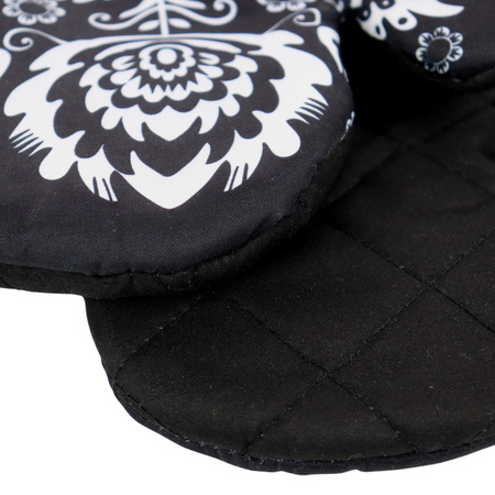 Kitchen gloves with a magnet FOLK II kpl 2 szt., K2267D