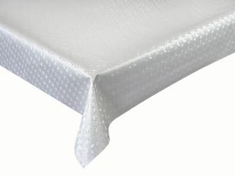 Tablecloth 137 PEARL ZG-6263A WHITE