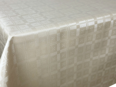 Tablecloth 140 PRIMAVERA WF-T6110B ECRU