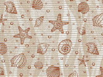 Foamed non-slip bath mat 65 AQUAFLEX 6032-2