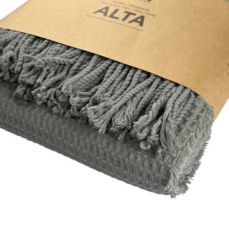 Blanket ALTA 200X220CM GREY